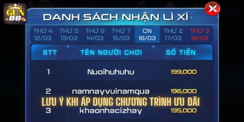 Một số lưu ý giúp quá trình nhận quà thuận tiện hơn